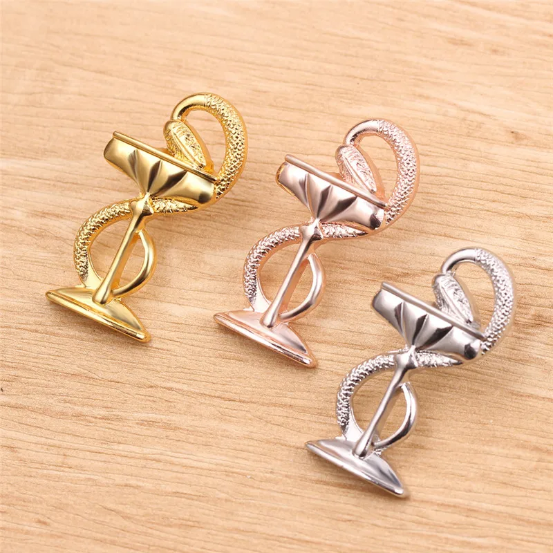 Wine Glass Snake Brooch Pin Alloy Enamel Female Party Lapel Women Hijab Up Brooches Pins | Украшения и аксессуары
