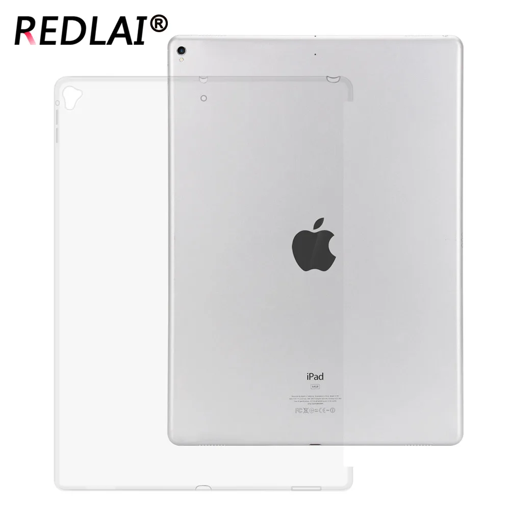 Redlai для iPad pro 12 9 2017 A1670 A1671 чехол задней панели совместим с Умной клавиатурой ТПУ