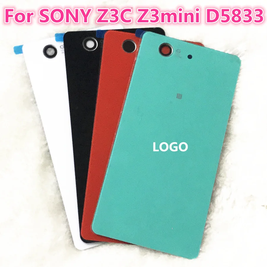 Оригинальный SONY Xperia Z3 компактный D5803 D5833 Стекло задний запасной Корпус задней