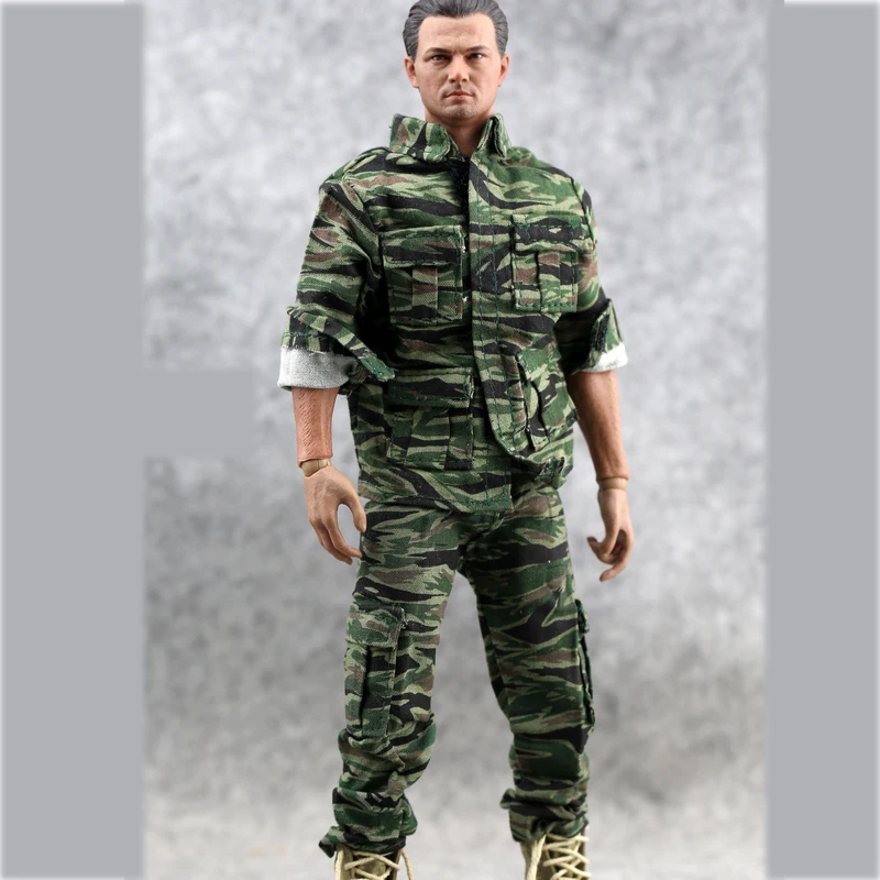 Mnotht 1/6 одежда для солдат игрушка Американский Тигр камуфляжная форма Модель