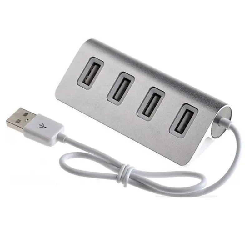 4-Порты и разъёмы USB 2,0 Multi HUB разветвитель Алюминий адаптер высокое Скорость для шт в наборе, TF