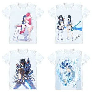 Рубашка Kill la футболки Kill с коротким рукавом, аниме футболка для косплея манги, Киру, Сацуки, кирюин, бакузан, джункетсу