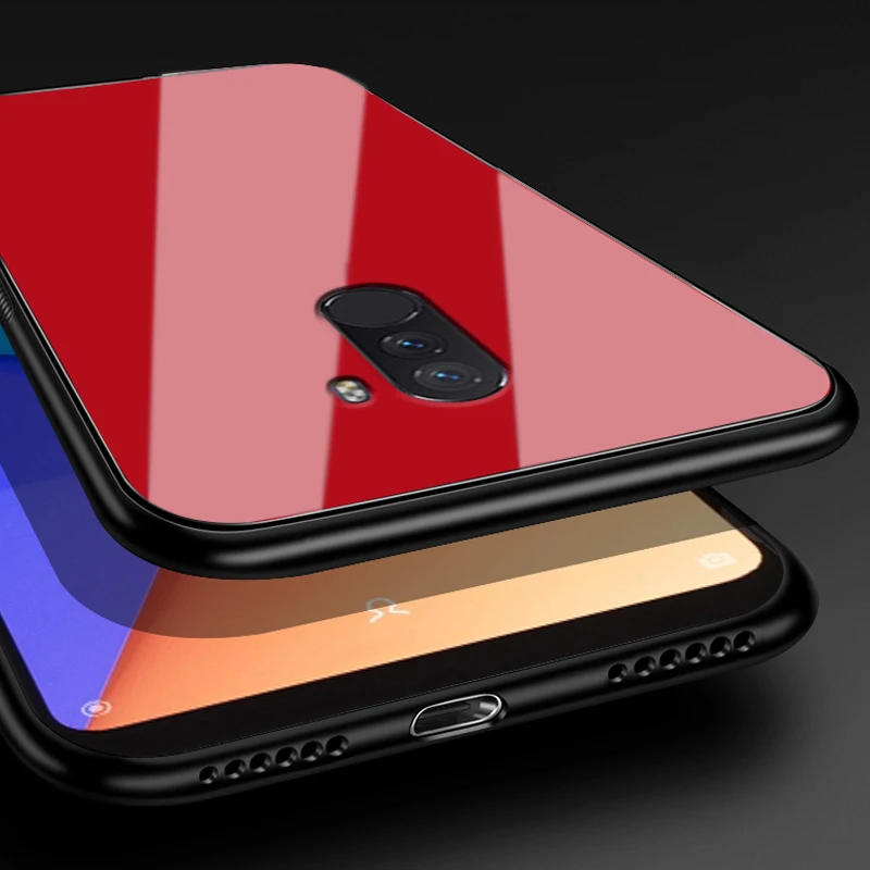 Чехол для телефона YUETUO чехол xiaomi mi pocophone f1 f 1 аксессуары ksiomi xiomi из закаленного