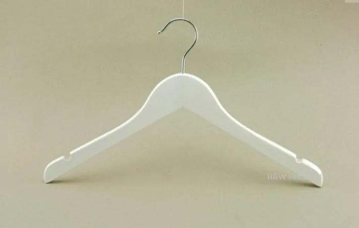 [Бесплатная доставка] Высококачественная Белая деревянная вешалка для куртки