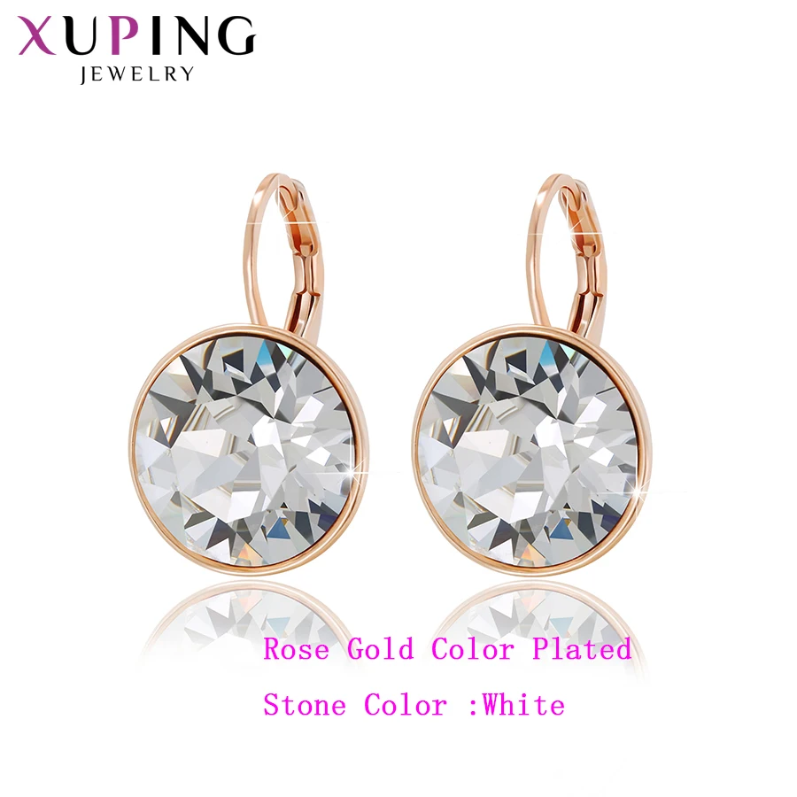 Xuping ювелирные изделия прекрасные модные Кристаллы от Swarovski Красочные серьги Шарм для женщин День Святого Валентина подарок на год M67-20369