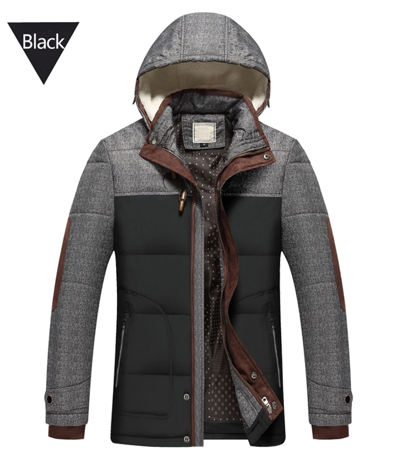 Мужское пальто, парка с капюшоном, теплая, Casaco Masculino, брендовая зимняя куртка, Мужская мода, M-5XL, Новое поступление, повседневная, тонкая, хлопковая, толстая