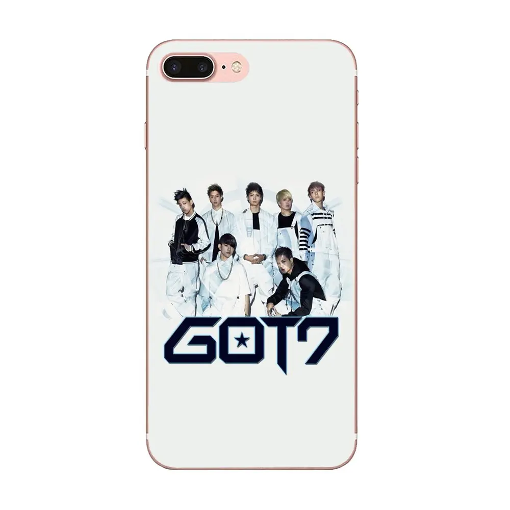 Got7 Kpop For Samsung Galaxy Note 5 8 9 S3 S4 S5 S6 S7 S8 S9 S10 mini Edge Plus Lite Soft Mobile Phone Covers | Мобильные телефоны
