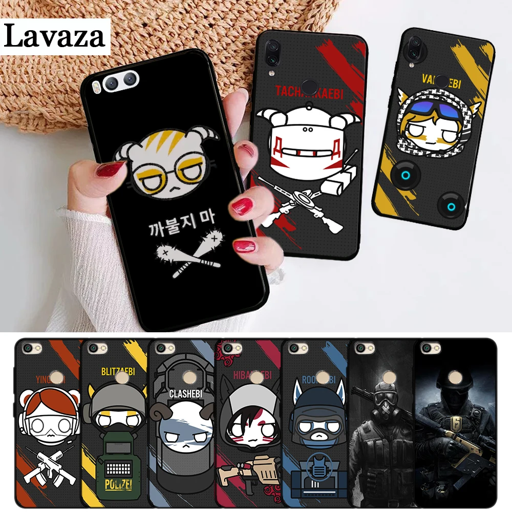 Силиконовый чехол Lavaza rainbow six siege для Xiaomi Redmi 4A 4X 5 5A 6 6A 7 7A 8 8A K20 Pro Plus S2 Go|Бамперы| |