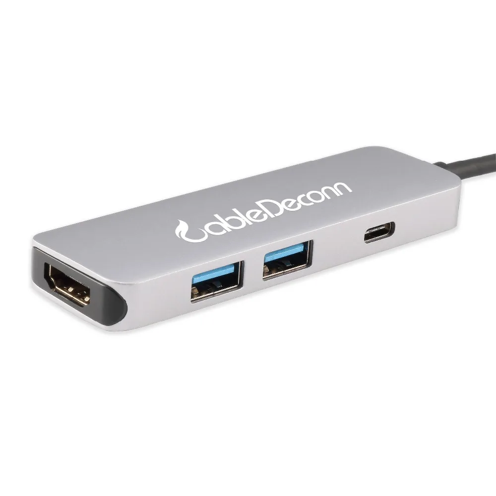 Usb c hdmi usb концентратор thunderbolt 3 многопортовый док-станция type-c к 4k 0 кабель-адаптер