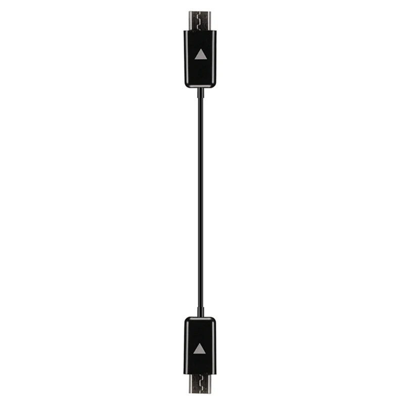 1 шт. кабель переходник для передачи данных Micro USB Type B (папа) (папа)|Переходники и