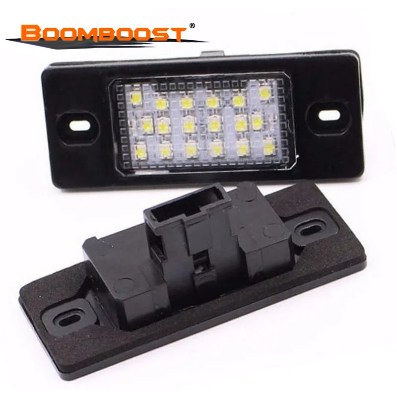 18 высокая мощность SMD LED 2 шт. номерной знак световая лампа для VW Touareg Passat Porsche Cayenne