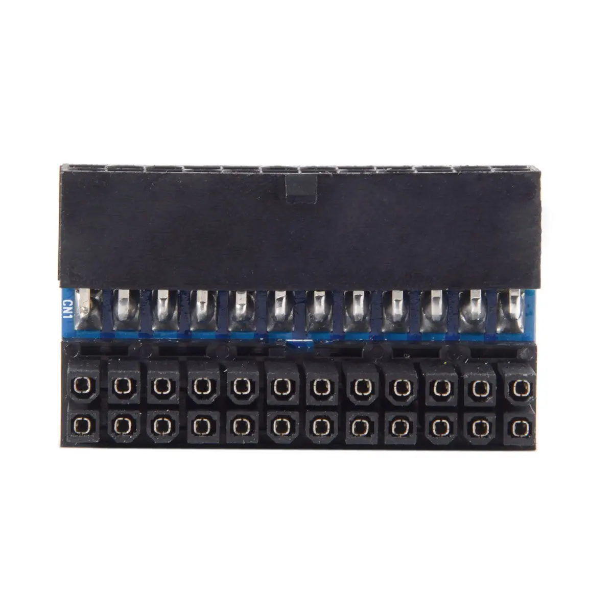 ATX 24Pin мама к 24pin папа 90 градусов адаптер питания материнская плата для настольных
