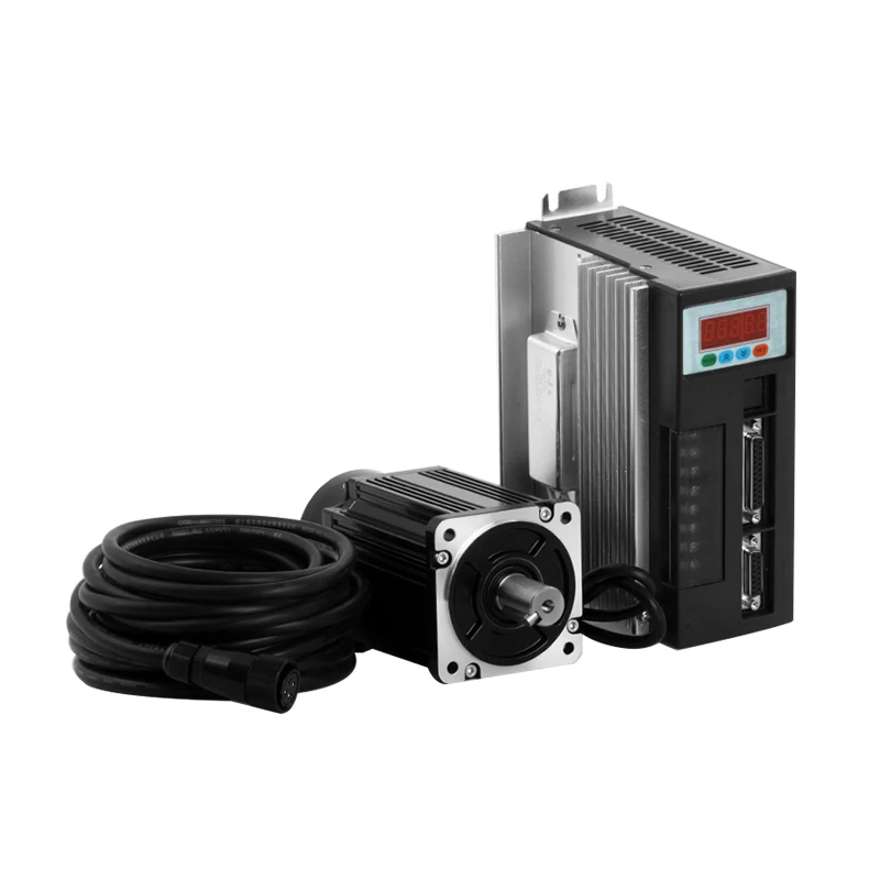 750W NEMA34 2.4NM 1000W 220V 2500R/мин сервопривода переменного тока и двигатель комплекты
