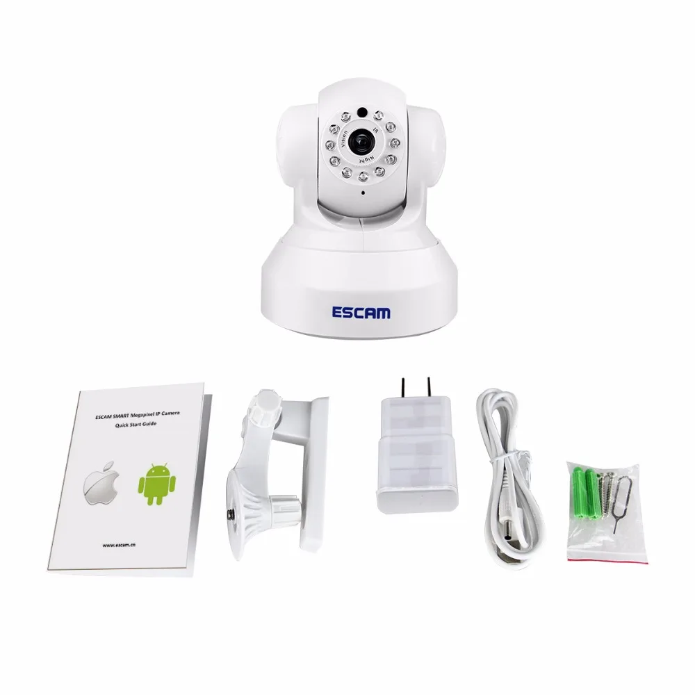 Qf001 HD 720 P 1mp купольная Камера indoor WI-FI IP видеонаблюдения Smart ИК