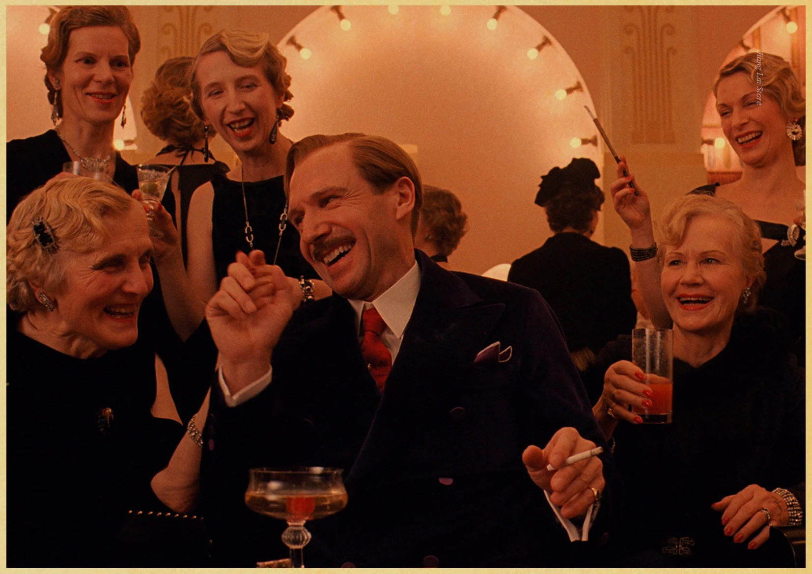 Классический фильм Wes Anderson фильм Grand Budapest отель ретро постер винтажный настенный Декор для дома Бар Кафе детская комната - Цвет: H113