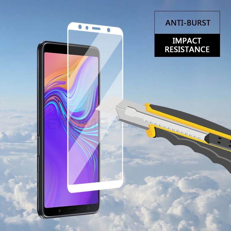 Закаленное стекло для Samsung Galaxy A9S A9 2018 A8 Star Lite полноэкранная Защитная пленка A6 Plus A7