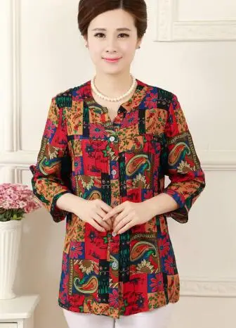 Лидер продаж Новая женская льняная рубашка LET-настройки хлопковая с рукавом