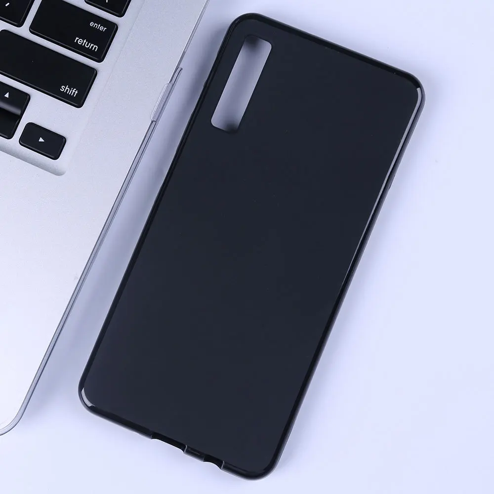 For Samsung A7 2018 Inner and Outer Grinding Mobile Phone Protective Shell TPU Pudding Set Material |