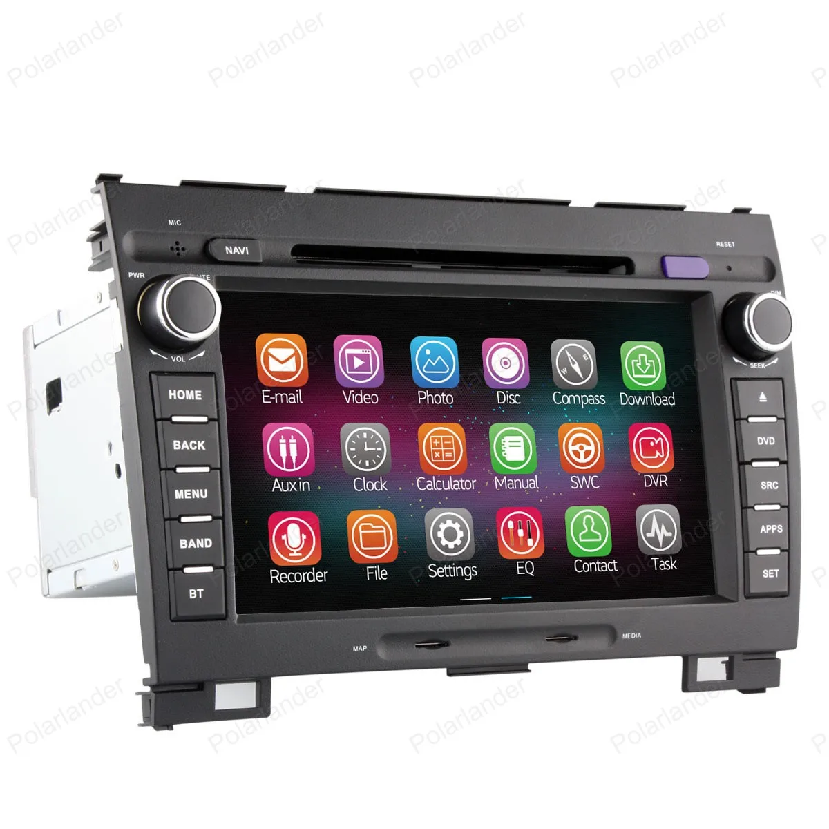 7in 1024*600 Android 4 ядра автомобильный dvd плеер с двумя цифровыми входами для Защитные