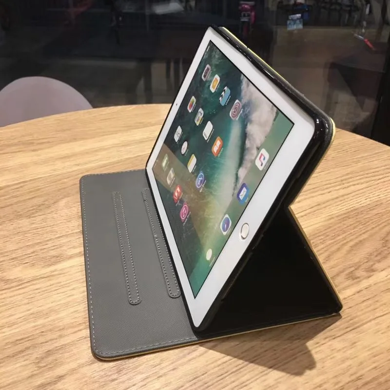 Чехол для Apple ipad 5 6 air 2 9 7 2017 чехол Pokemon Go cute Pikachu tablet PU кожаный с откидной подставкой