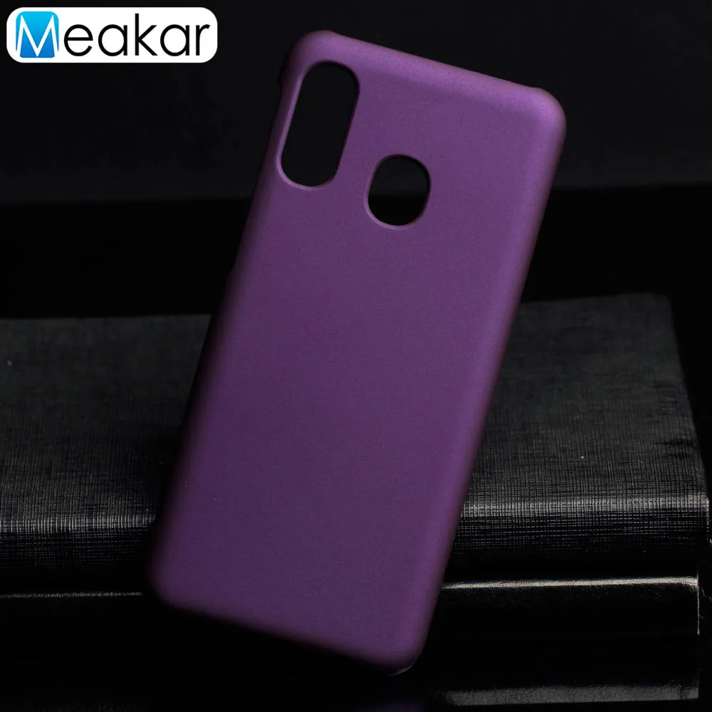 Purple Матовая Пластик Coque 5.8For samsung Galaxy A20E чехол для samsung Galaxy A20E SM-A202F SM A202F телефона чехол-лента на заднюю панель - Цвет: Purple