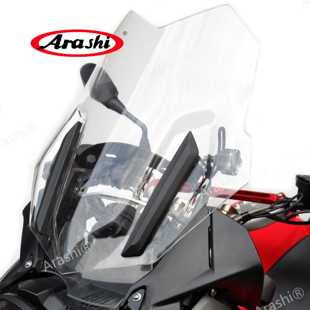 Армирование ветрового стекла ARASHI CNC для BMW R1200GS 2013 - 2018 R1200 R 1200 GS1200 2014 2015 2016 2017 GS