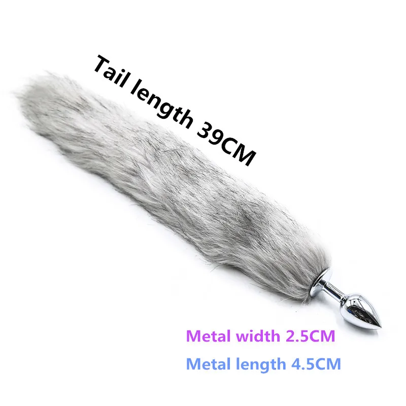 8 Kinds Erotic Fox Tail Anal Butt Plug G-spot Vibrator Sex Toys For Women Men Couples Adult Games Buttplug Products | Красота и