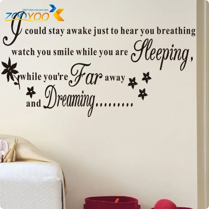 

Бесплатная доставка, наклейки на стену с цитатами 2014, новый дизайн, съемные виниловые наклейки на стену для домашнего декора ZY8201