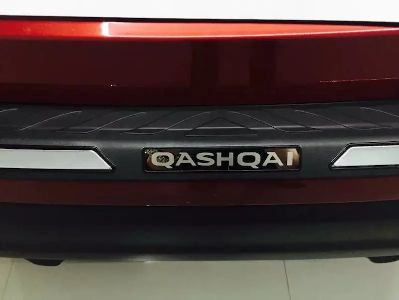 Для Nissan Qashqai J11 Задний бампер протектор хвост ворота порог для багажника гвардии прикрытие потертостей отделка- автомобиль-Средства для укладки волос