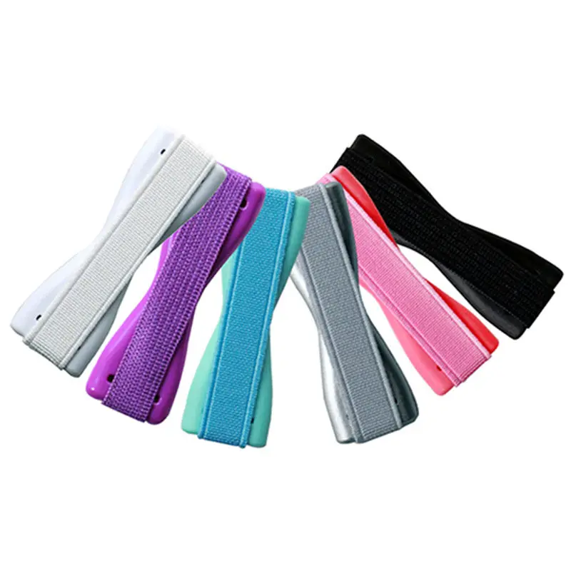 JINHF Anti slip Elastic Band Strap Universal Phone Holder For Apple iPhone Samsung Finger Gripfor Mobile Phones Tablets