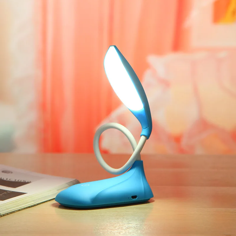 Настольная лампа для защиты глаз с USB зарядкой прикроватная спальни светодиодная