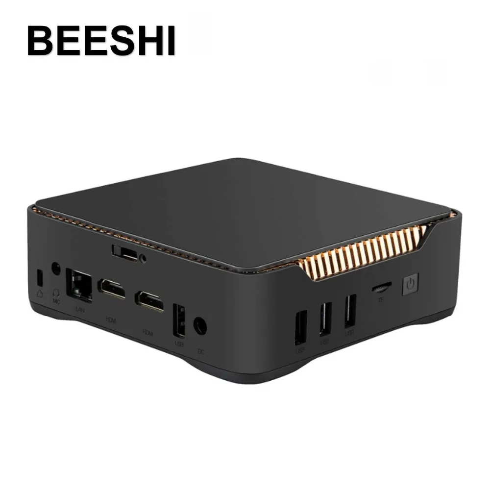 AK3V Мини ПК Windows 10 OS 4K TV BOX J3455 Chip 4G/6G/64G 2 4G/5G двухдиапазонный WiFi Bluetooth 4 1 Поддержка tf