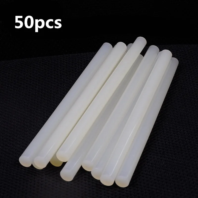 

50pcs/lot Hot melt stick Glue stick binder Diameter 7mm 190mm long