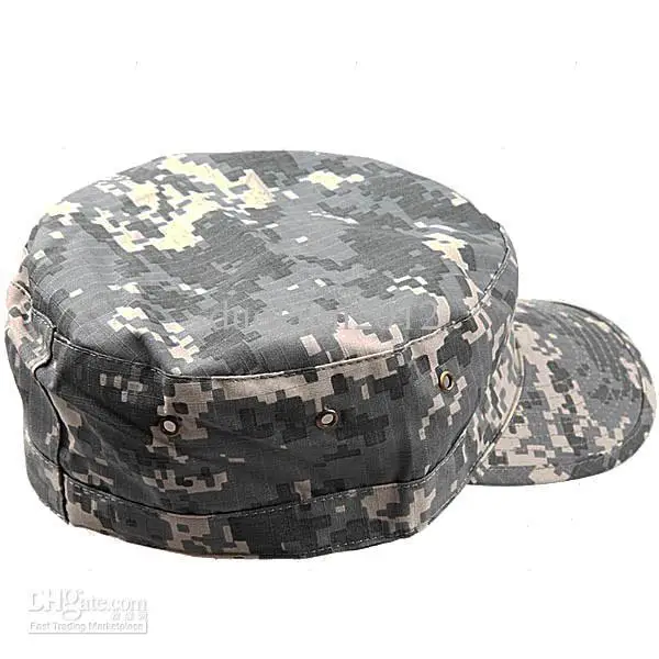 Бесплатная доставка! Оптовая продажа - хорошо камуфляж Hat военно армии размер L ( 60