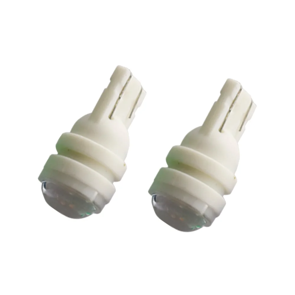 100 шт. W5W T10 2 SMD 5630 выпуклая круглая светодиодная 5730 168 194 Автомобильная Лампа для