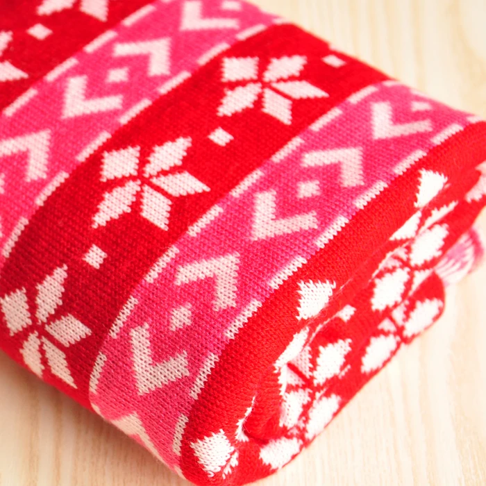 JaneYU полосатый вязаный шерстяной ткани осень зима пальто свитер ткань для юбки