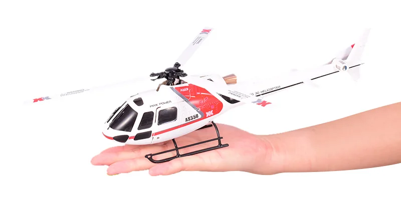 Wltoys XK AS350 K123 6CH 3D 6G система дистанционного управления бесщеточный двигатель RC