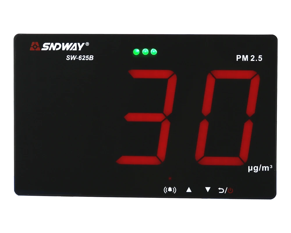 Лазерный PM2.5 детектор настенные мониторинга качества воздуха/газ Monitor/газоанализатор/инструмент диагностики хранение данных ПК подключение через USB