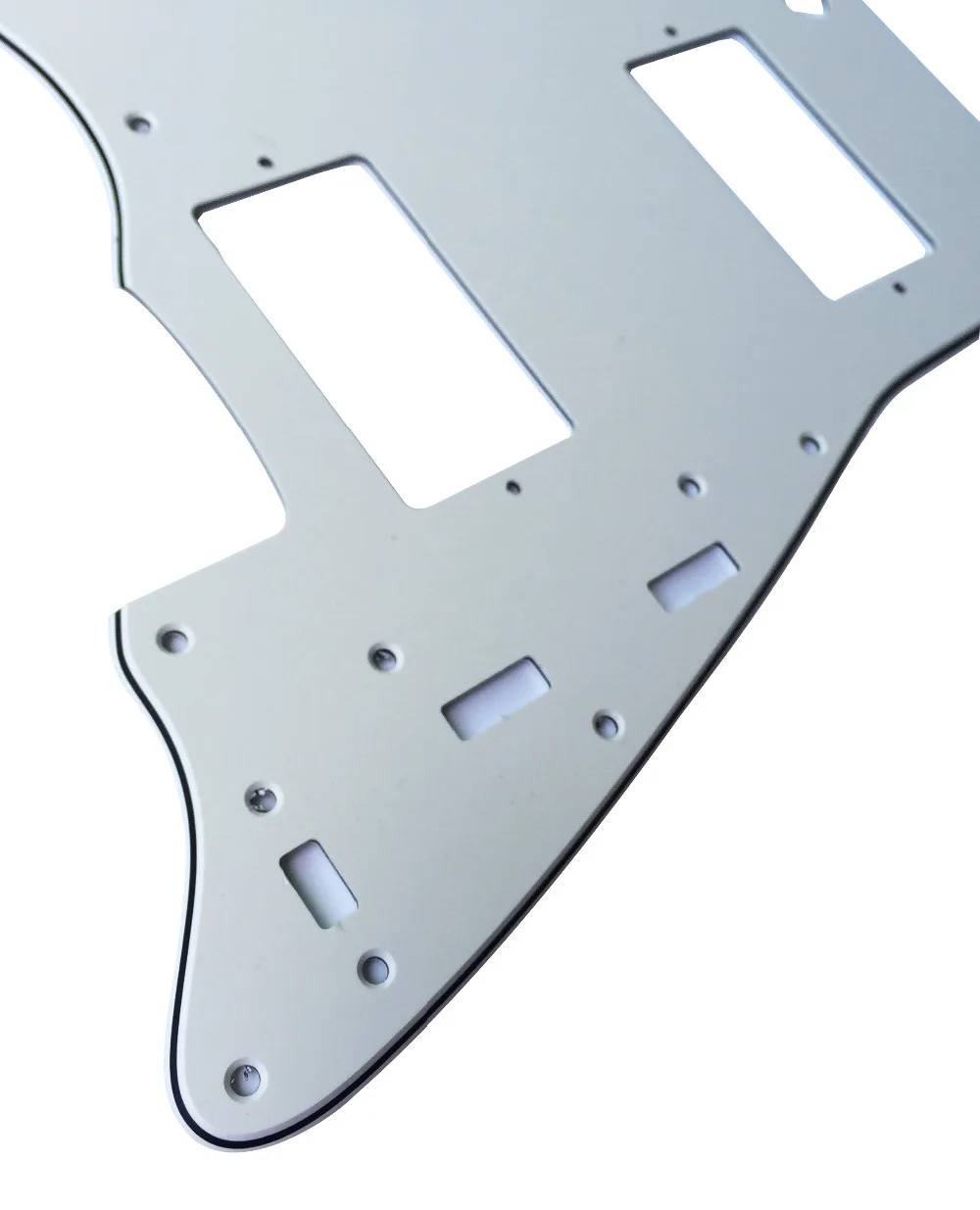 Pleroo Custom Guitar pickgaurd для японской гитары Jazzmaster Pickguard с хамбакером PAF 3 слойный