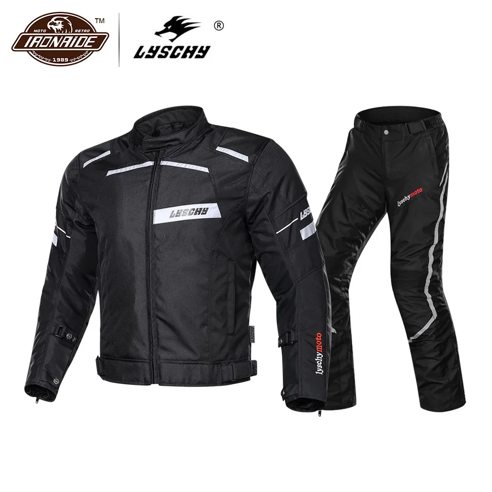 LYSCHY летняя мотоциклетная куртка для мужчин Chaqueta Moto Светоотражающая Защитная
