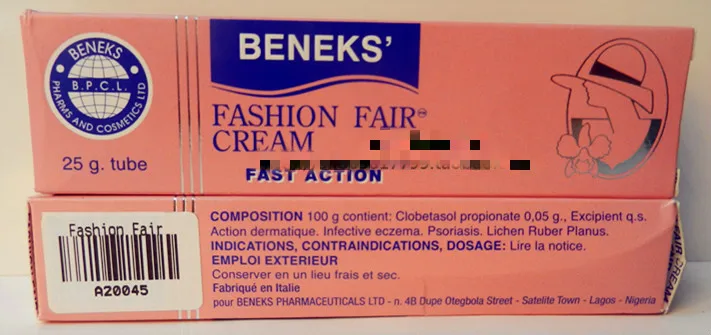 Benek's Fashion Fair крем быстрого действия 25 г