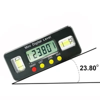 100mm digital protractor angle finder inclinometer electronic level box with magnetics angle measuring carpenter tool