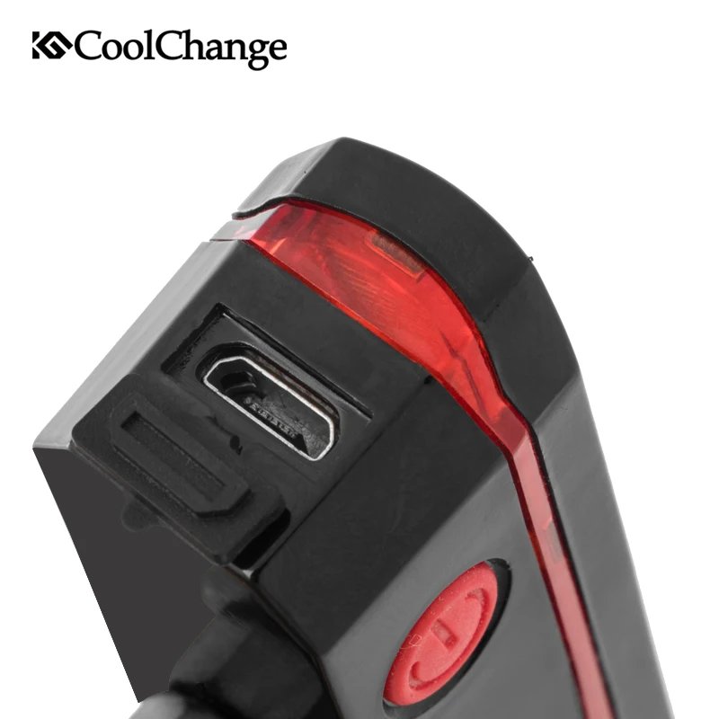 CoolChange велосипед свет Водонепроницаемый СВЕТОДИОДНЫЙ Фонарь велосипедный