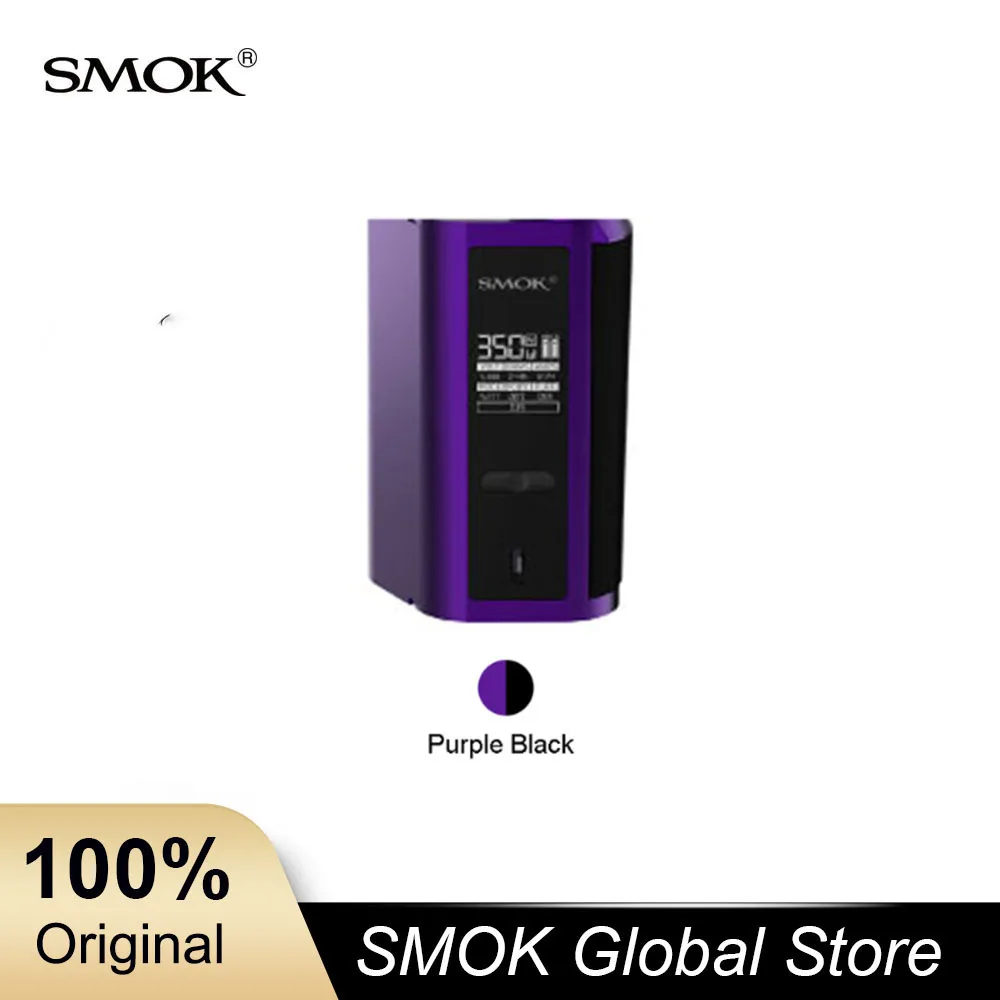 Оригинальный SMOK GX2/4 TC MOD 2 типа 350 Вт или 220 коробка мод порошковый 4x/2x18650 батареи