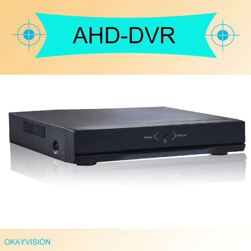 4ch AHD DVR Новый Технология мульти-режим ввода высокого Совместимость с аналоговыми