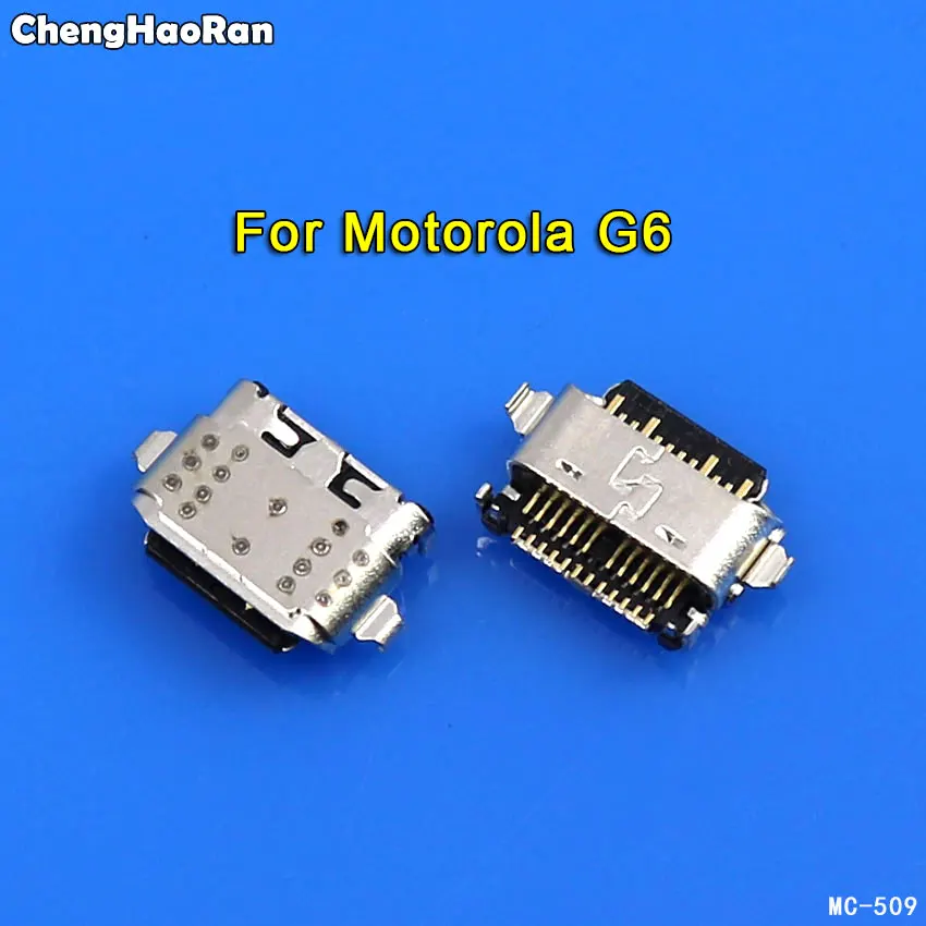 ChengHaoRan 10 шт. микро USB разъем для Motorola Moto G6 порт зарядки мини штекер питания док