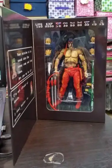 NECA Рэмбо Первая кровь ПВХ классический 7 дюймов фигурка Коллекционная модель игрушки