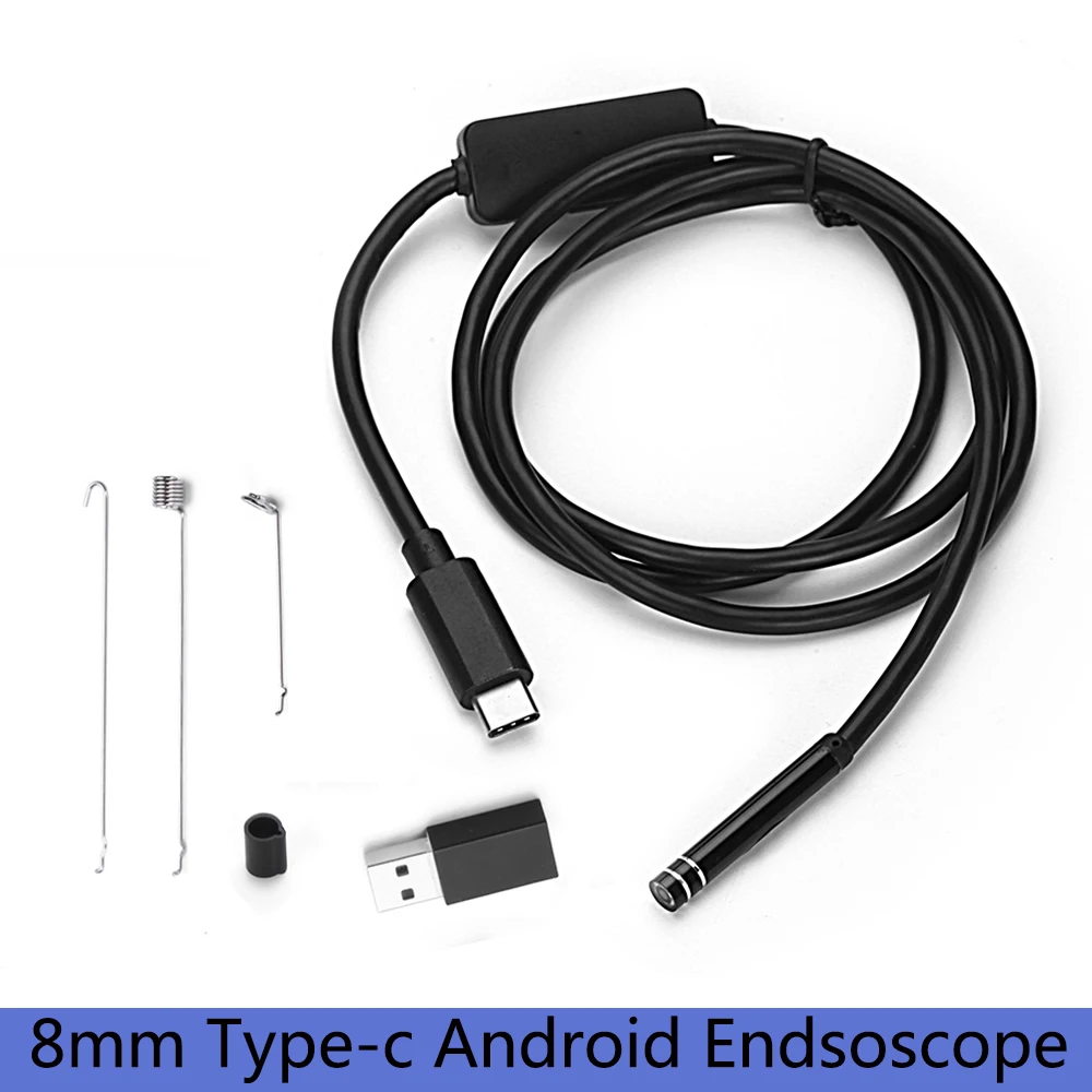 Эндоскоп с Usb кабелем длина 1/3/5/7/10 м 8 мм 720P|Камеры видеонаблюдения| |