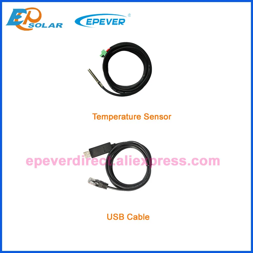 EPEVER USB кабель и датчик температуры MT50 метр eBox-WIFI-01 eBox-BLE-01 для солнечного
