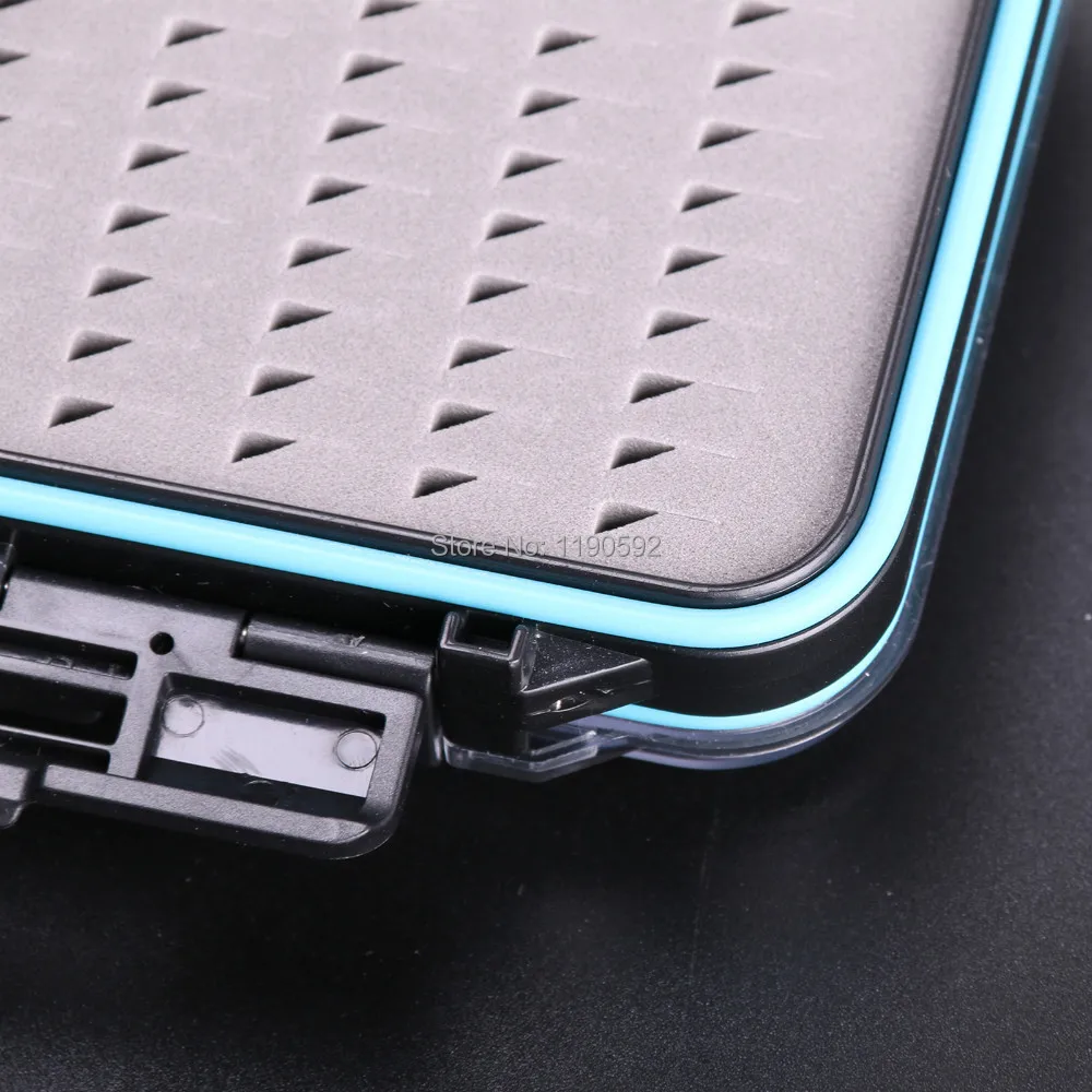 Maximumcacth 2pcs/lot Fly Fishing Box Double Side Design Open Waterproof with Easy-grip Foam | Спорт и развлечения